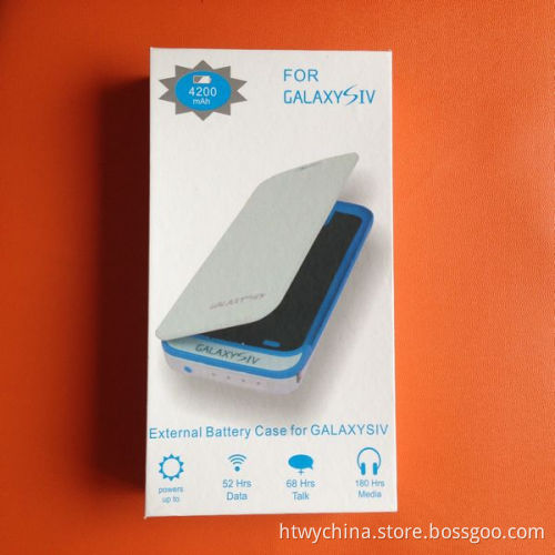 Portable Battery Charger Case for Galaxy S4/ 3200mAh Extended Battery Case for Samsung/ Galaxy S4 Battery Charger Case
